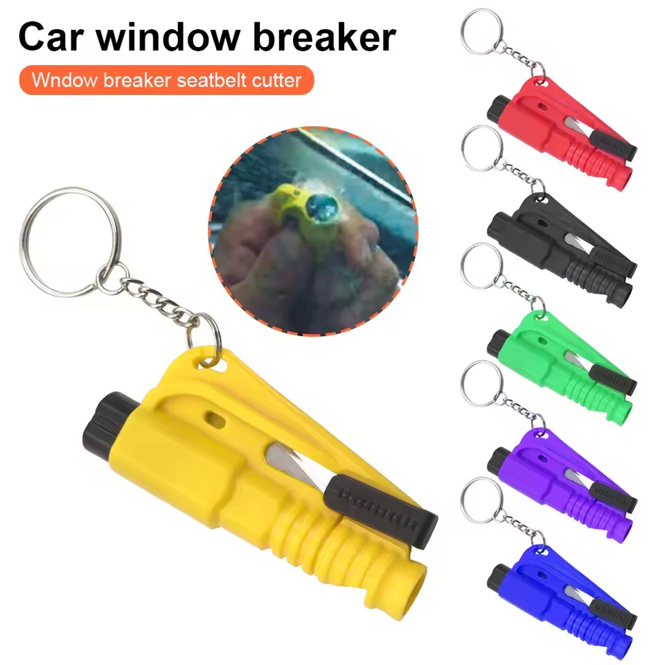 Car Emergency Tool Kit - Safety Hammer Car Escape Tool 3-in-1