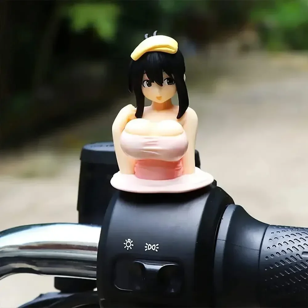 Car Accessories Girly - Sexy Anime Shaking Boobs Console Dashboard