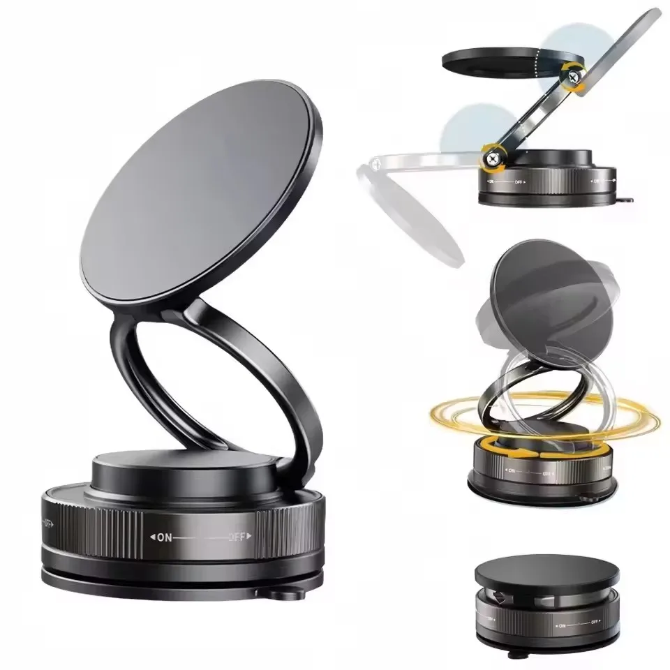 Car Accessories Phone Holder - 2026 New Vacuum Magnetic Phone Holder