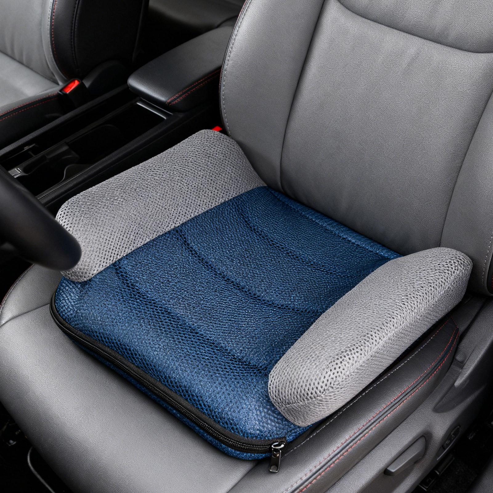 Car Seat Cushion Memory Foam - Car Seat Cushion for Height Waterproof