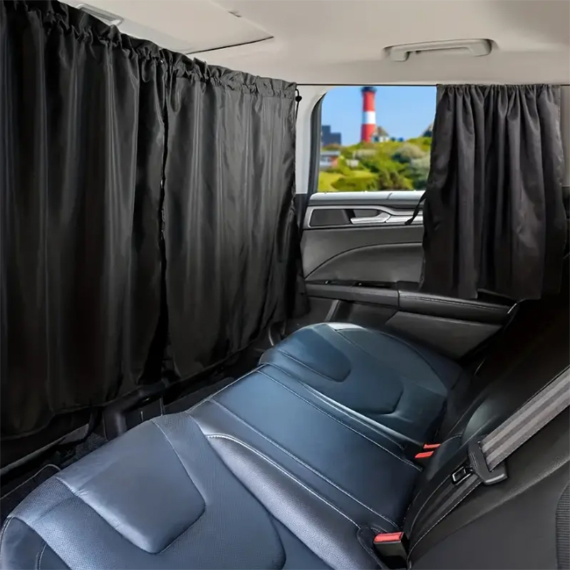 Automatic Car Sunshade - Car Privacy Curtains, Universal Car Window
