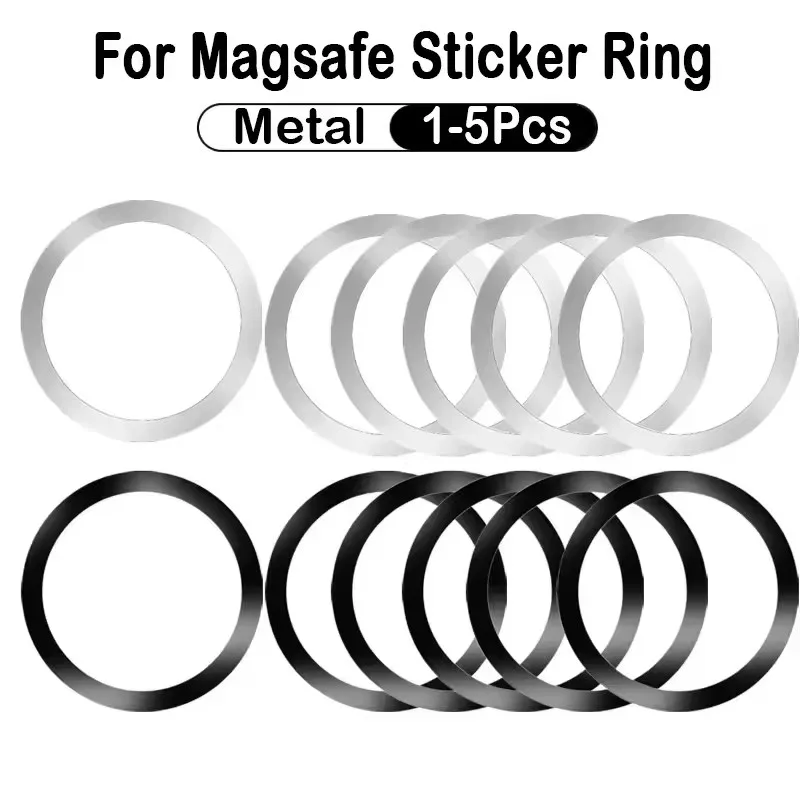 Car Accessories Phone Holder - Stainless Steel Universal Magnetic Metal Plate