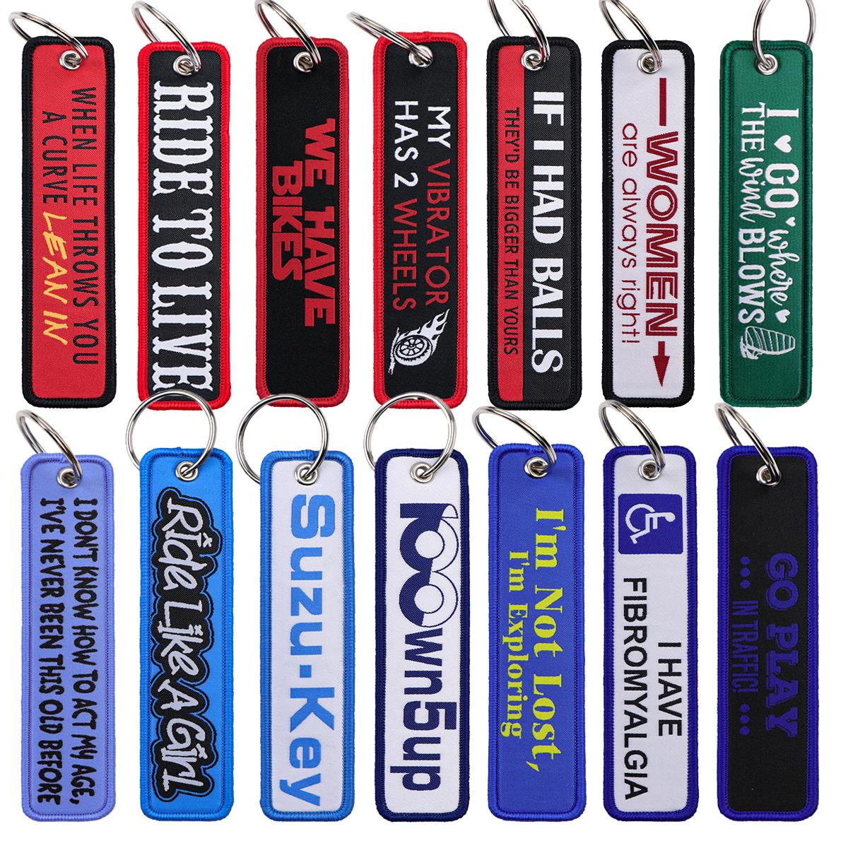 1PC Biker Phrase Embroidered K - Car Accessories Quotation 评论和价格