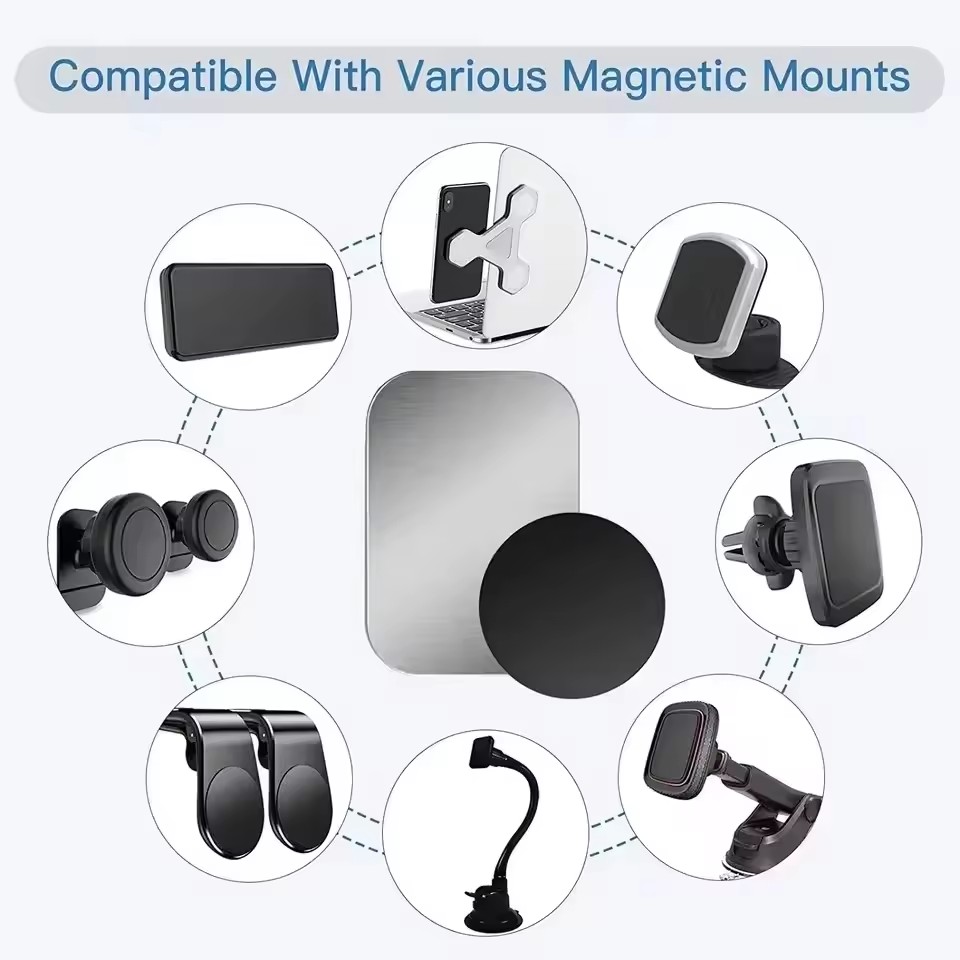 5/10pcs Magnetic Metal Plate D - Car Accessories Phone Holder 评论和价格