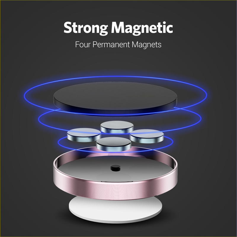 360 Degrees Magnetic Car Phone - Car Accessories Phone Holder 评论和价格