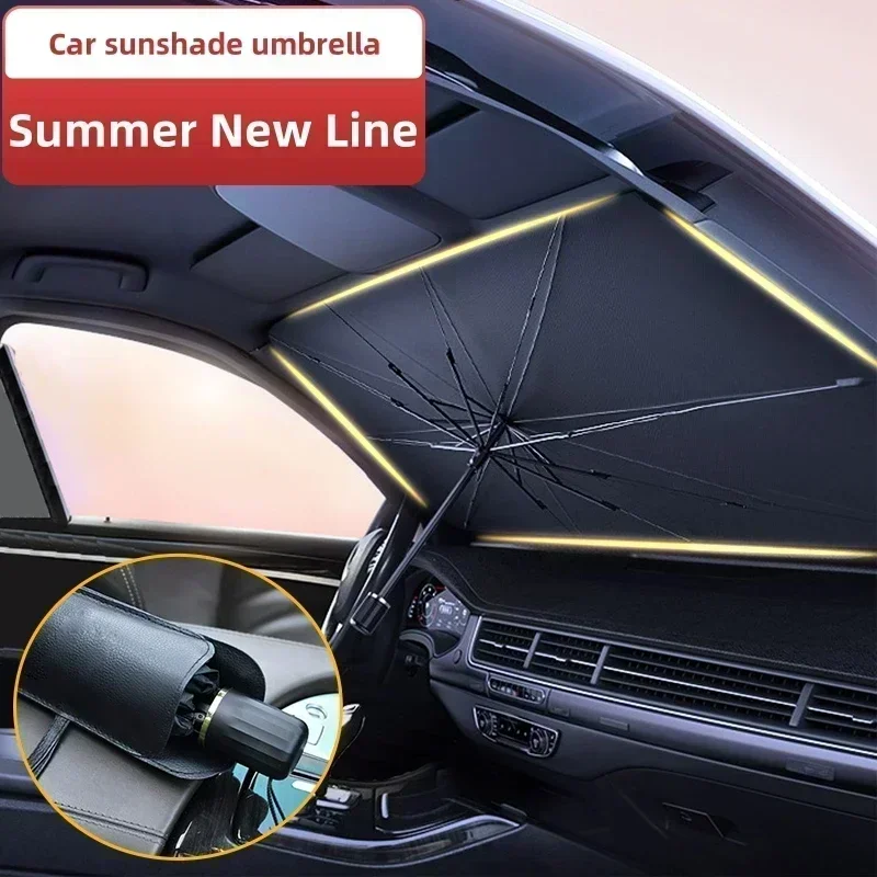 Car Windshield Sunshade Foldab - Automatic Car Sunshade 评论和价格