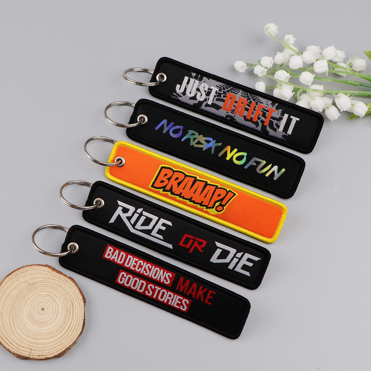 1pcs Skeleton Quotation Embroi - Car Accessories Quotation 评论和价格
