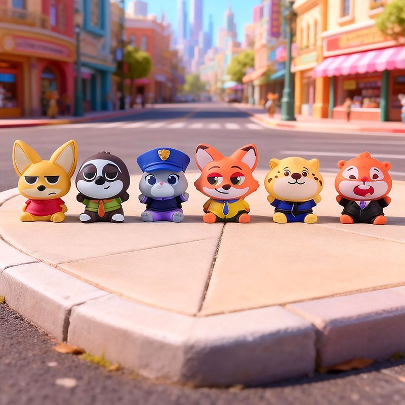 Zootopia resin small figurine  - Car Accessories For Decoration 评论和价格