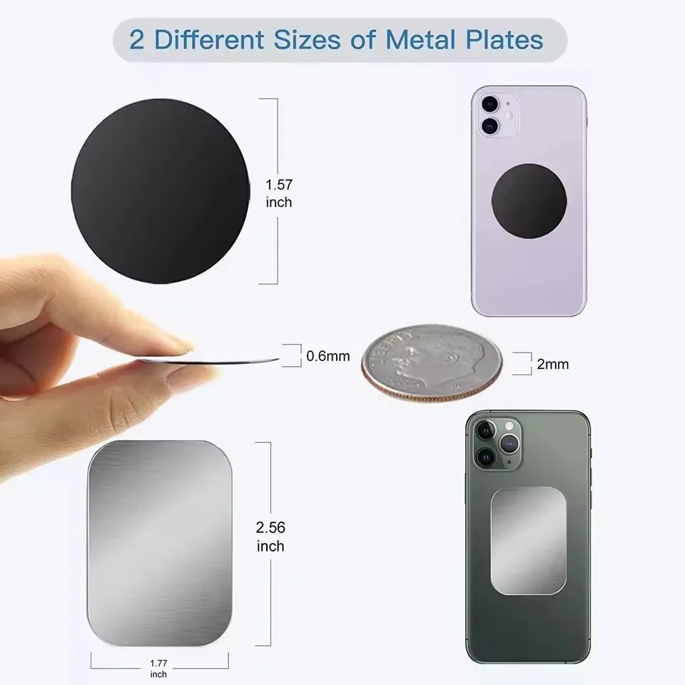 Metal Plate Disk For Magnetic  - Car Accessories Phone Holder 评论和价格