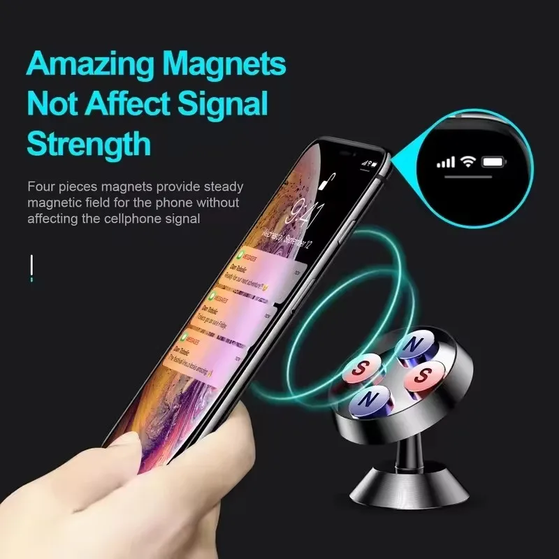 Magnetic Car Phone Holder Magn - Car Accessories Phone Holder 评论和价格