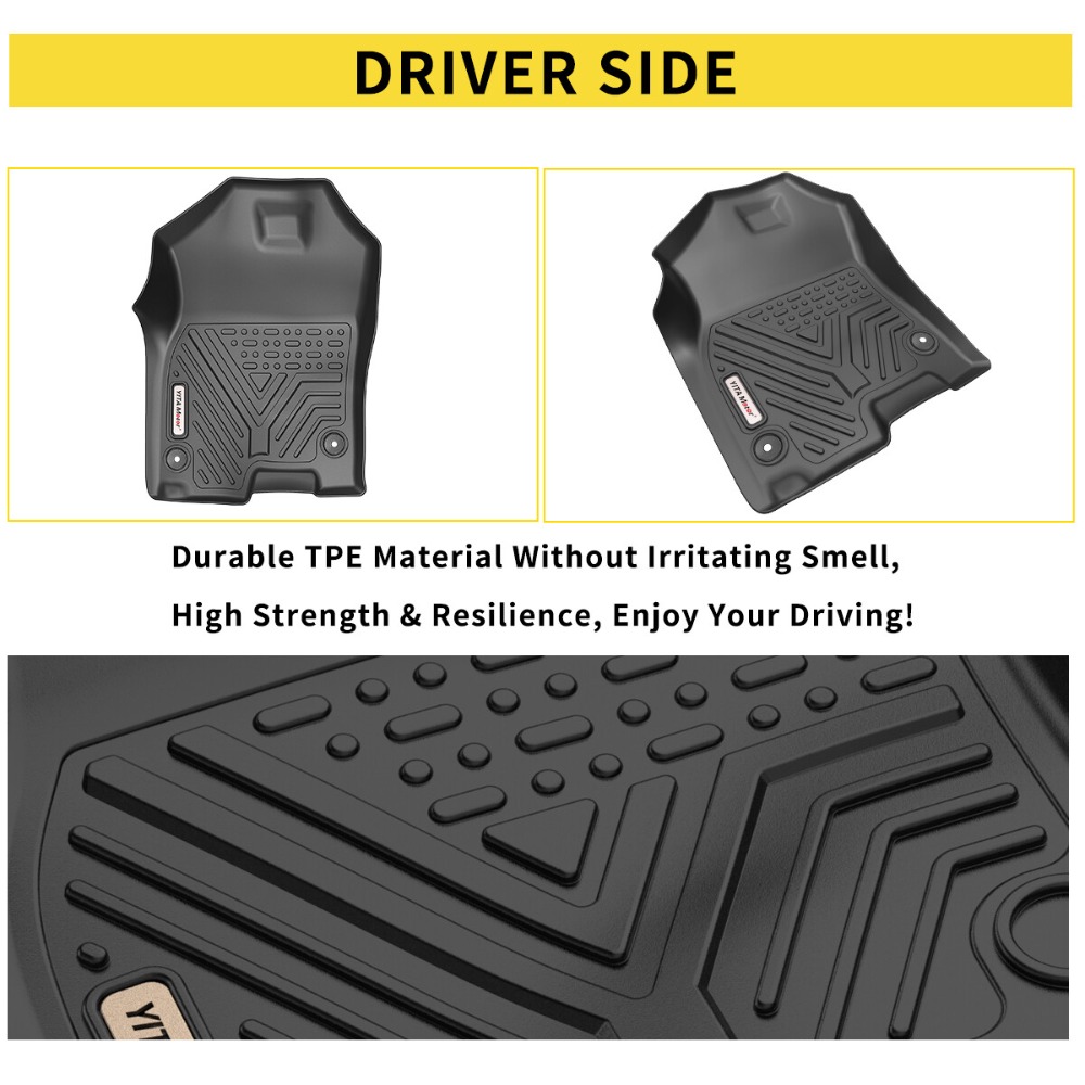 3D Floor Mats for 2019- 2024 D - Car Floor Mat Rubber 评论和价格