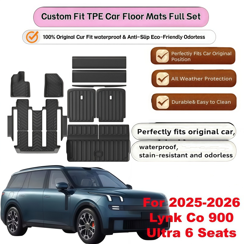 TPE Floor Mats+Cargo Liner For - Car Floor Mat Rubber 评论和价格