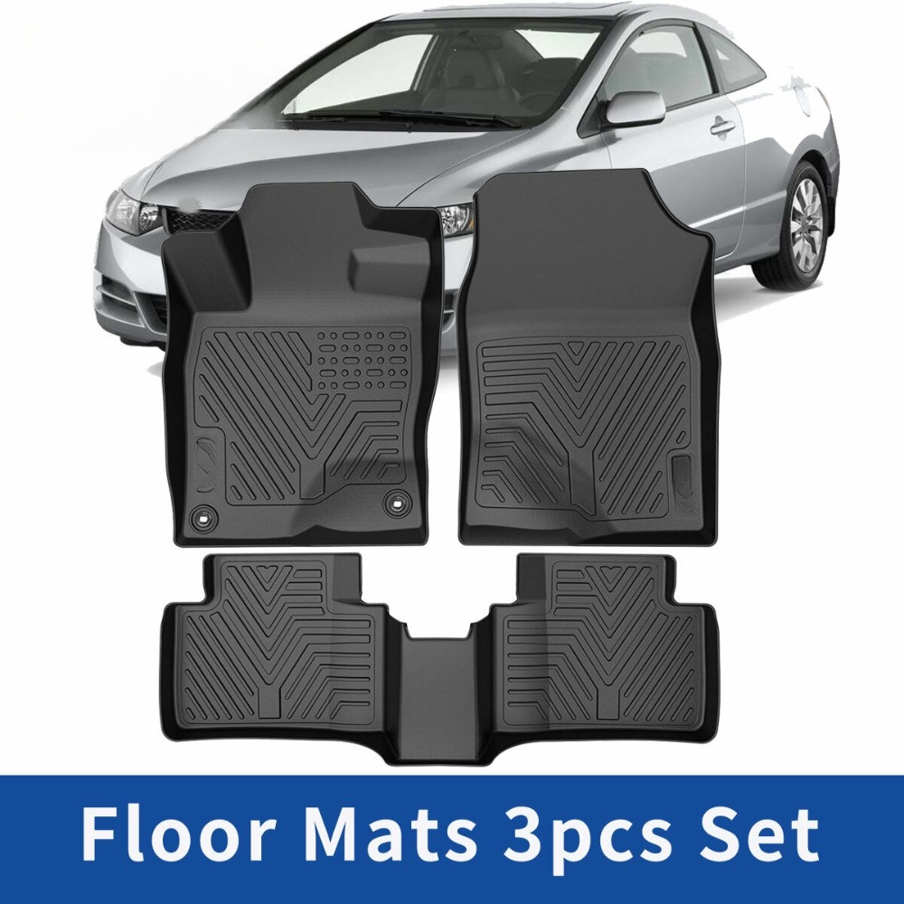 3Pcs Car Floor Mats for 2016 - - Car Floor Mat Rubber 评论和价格