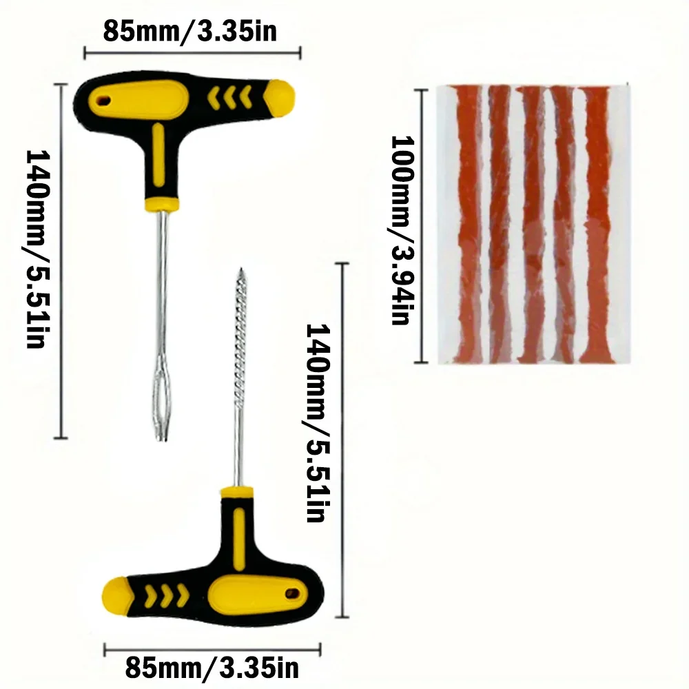 Universal Tubeless Tire Repair - Car Emergency Tool Kit 评论和价格