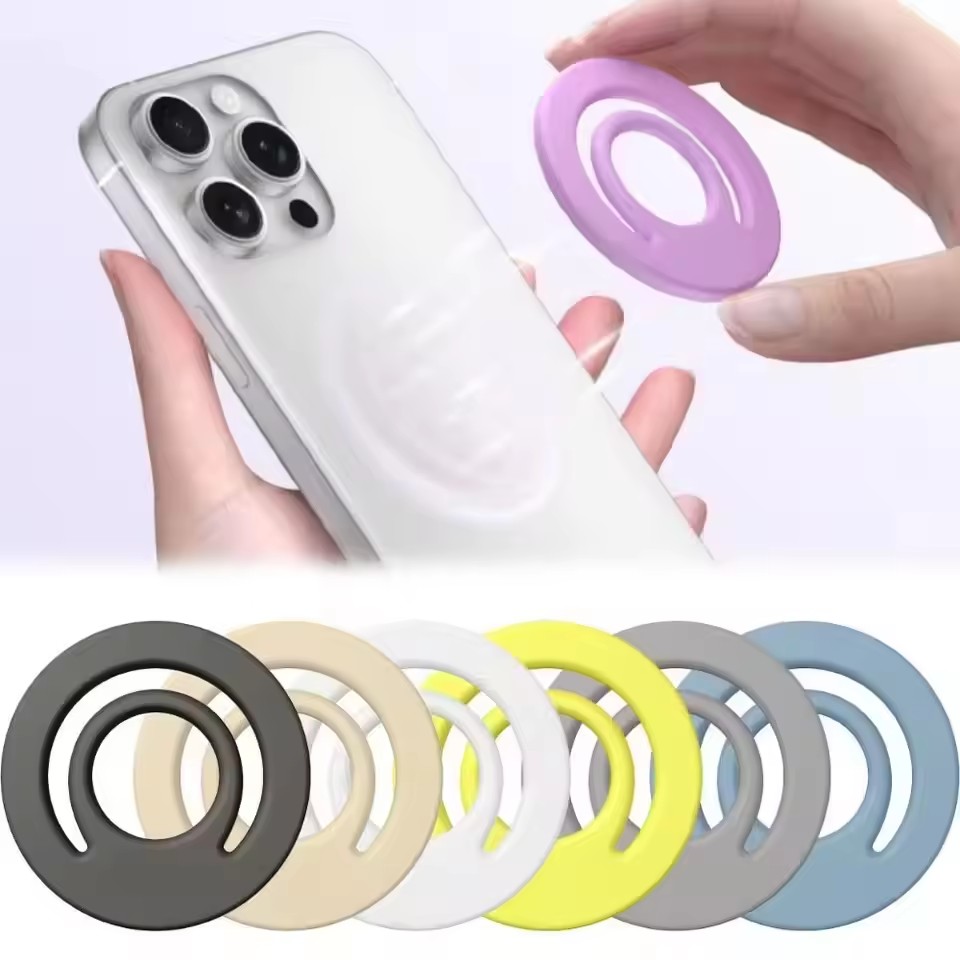 Magnetic Silicone Stand Finger - Car Accessories Phone Holder 评论和价格