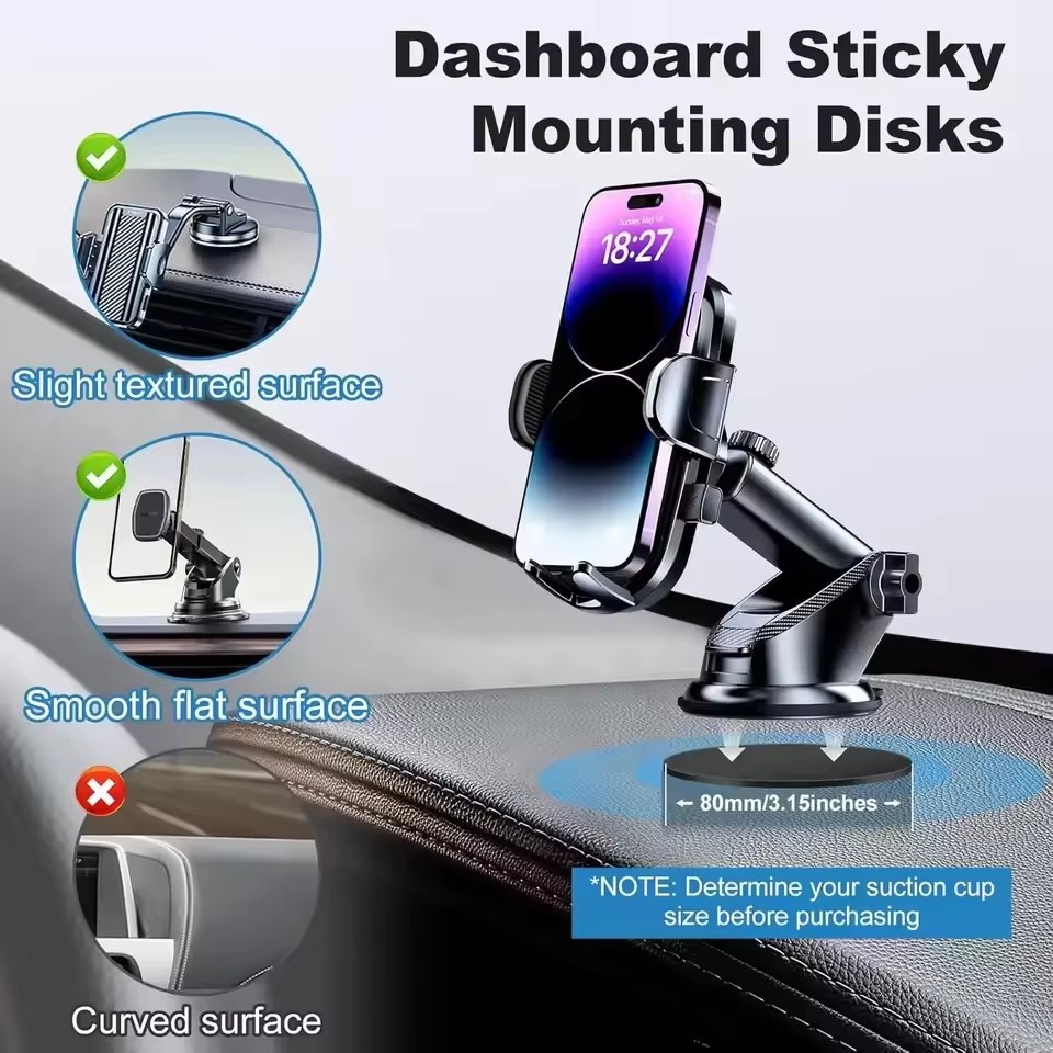 Universal Dashboard Adhesive S - Car Accessories Phone Holder 评论和价格