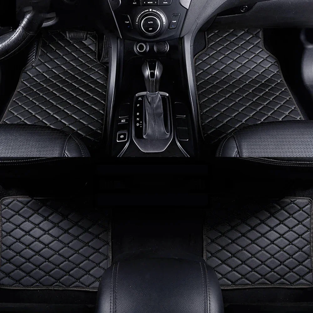 Car Floor Mats 4PCS Universal  - Car Floor Mat Rubber 评论和价格