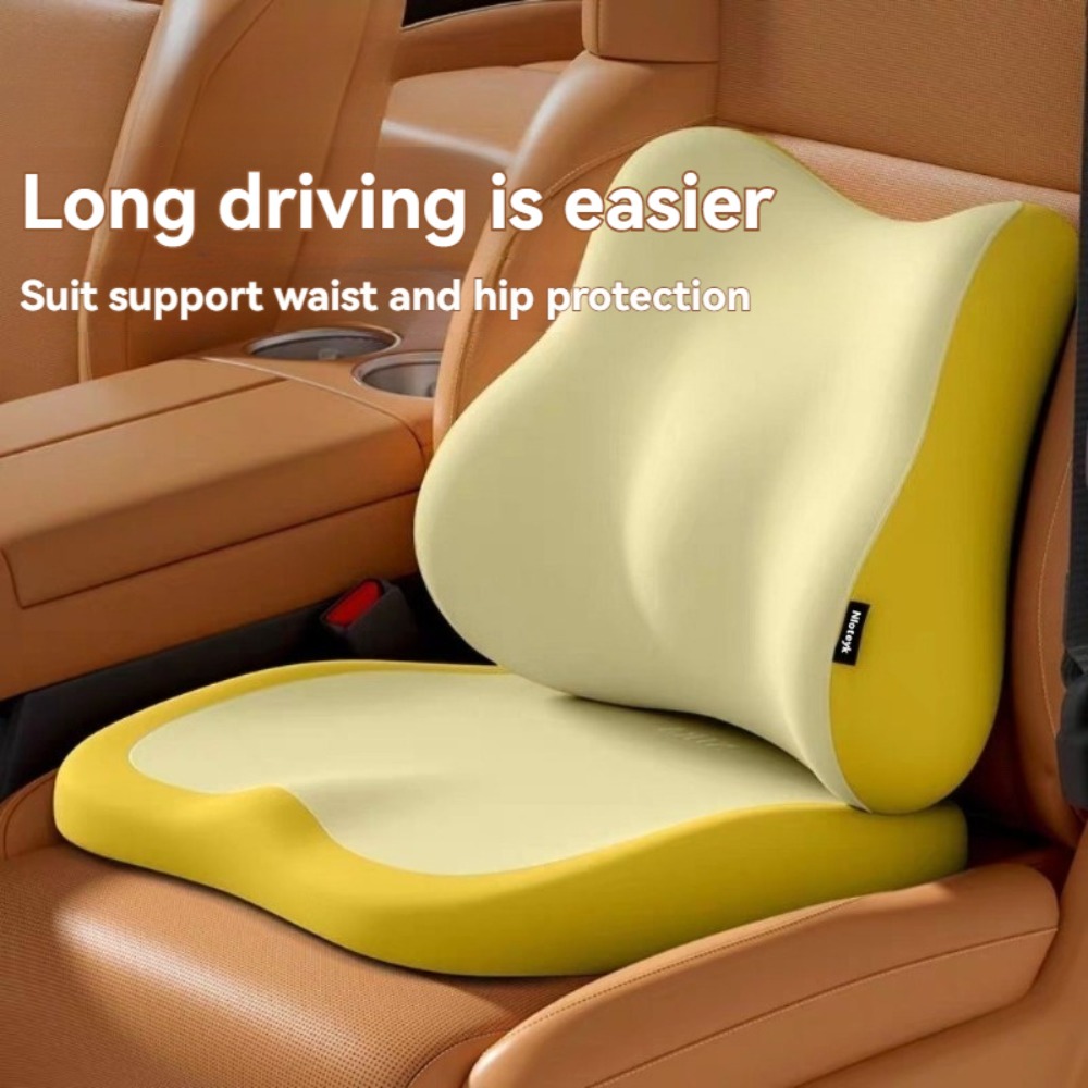 2-pack memory foam lumbar supp - Car Seat Cushion Memory Foam 评论和价格