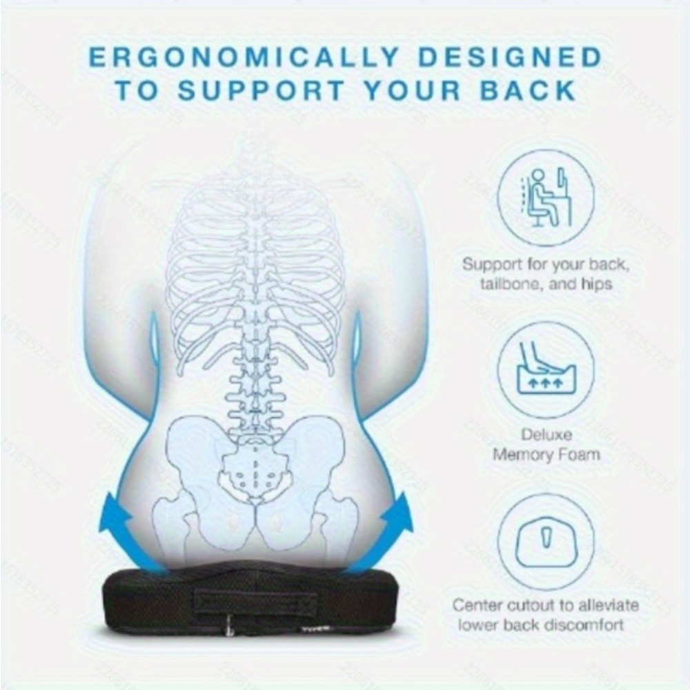 2-pack memory foam lumbar supp - Car Seat Cushion Memory Foam 评论和价格