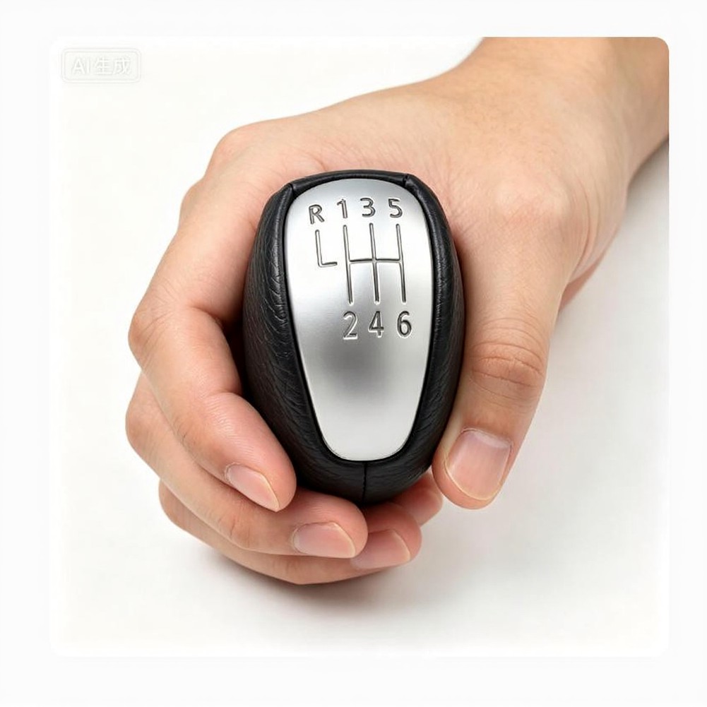 6 Shift Knob 7701233215 PU Lea - Car Accessories Sticker 评论和价格