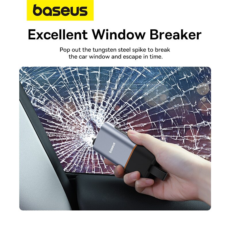 Baseus Car Emergency Safety Ha - Car Emergency Tool Kit 评论和价格