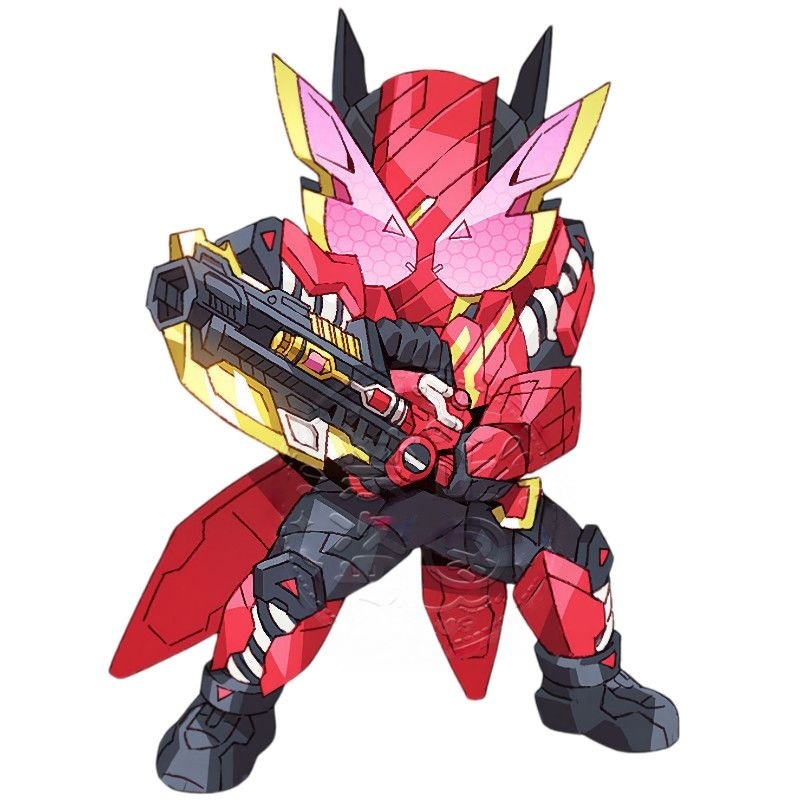 Kamen Rider chibi anime mercha - Car Accessories Sticker 评论和价格