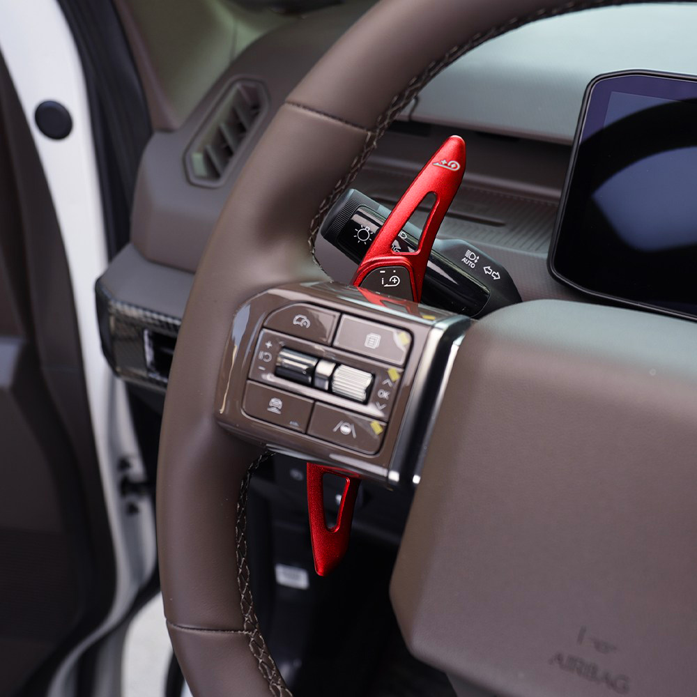 Car Steering Wheel Shift Paddl - Car Accessories Sticker 评论和价格