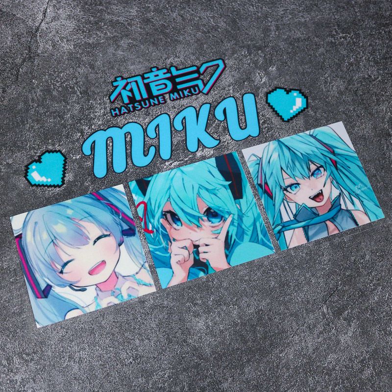 2026 New Creative Hatsune Miku - Car Accessories Sticker 评论和价格