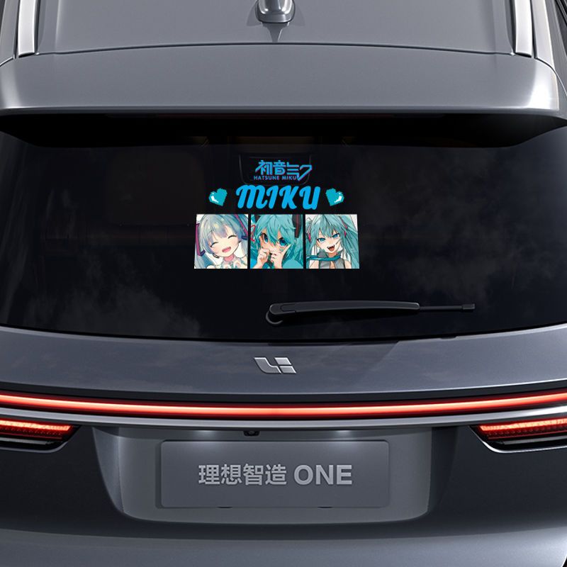 2026 New Creative Hatsune Miku - Car Accessories Sticker 评论和价格