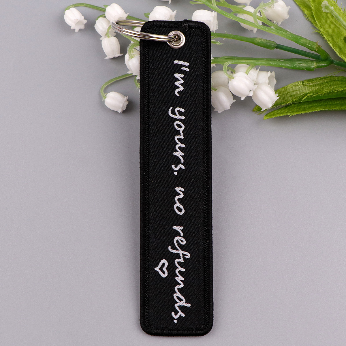 Black Embroidery Key Fob Rock  - Car Accessories Quotation 评论和价格