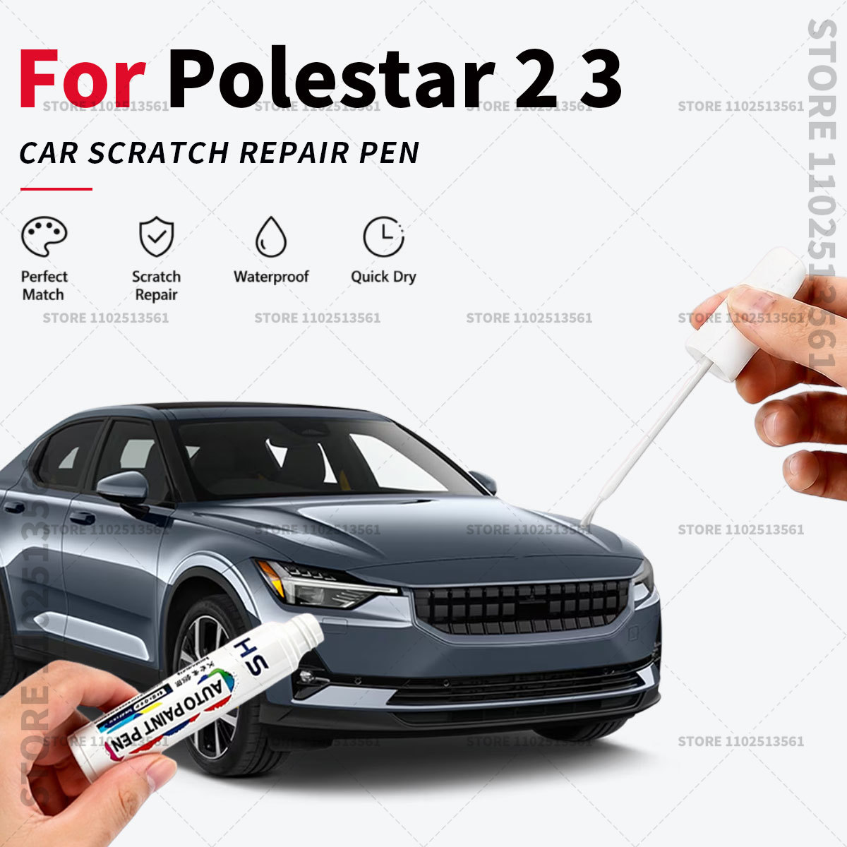 Car Touch Up Paint Pen Quick R - Car Scratch Remover Pen 评论和价格