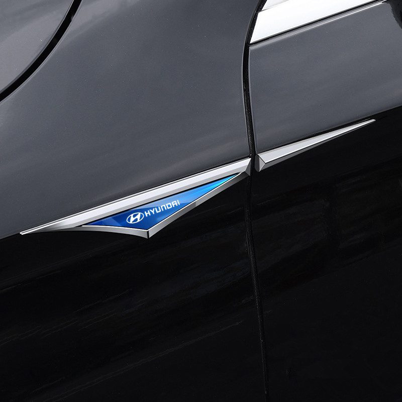 Car Side Badge Decal Fender De - Car Accessories Sticker 评论和价格