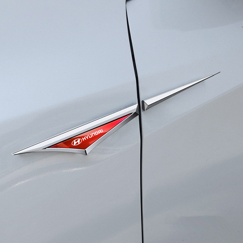 Car Side Badge Decal Fender De - Car Accessories Sticker 评论和价格