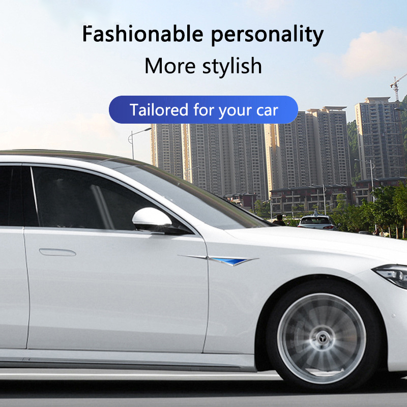 Car Side Badge Decal Fender De - Car Accessories Sticker 评论和价格