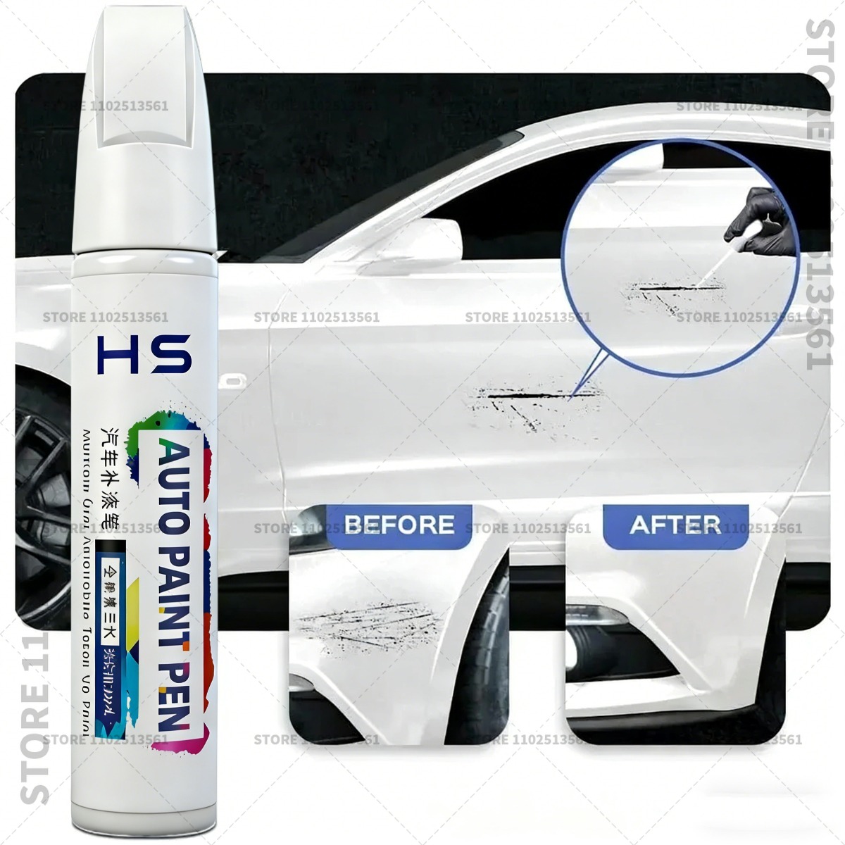 For 2011-2026 MG Motor MG 3 To - Car Scratch Remover Pen 评论和价格