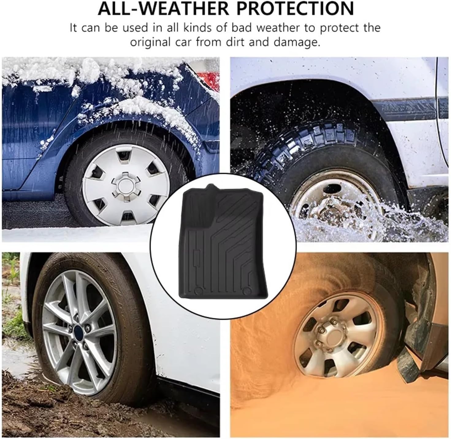 TPE Full Coverage Car Floor Ma - Car Floor Mat Rubber 评论和价格
