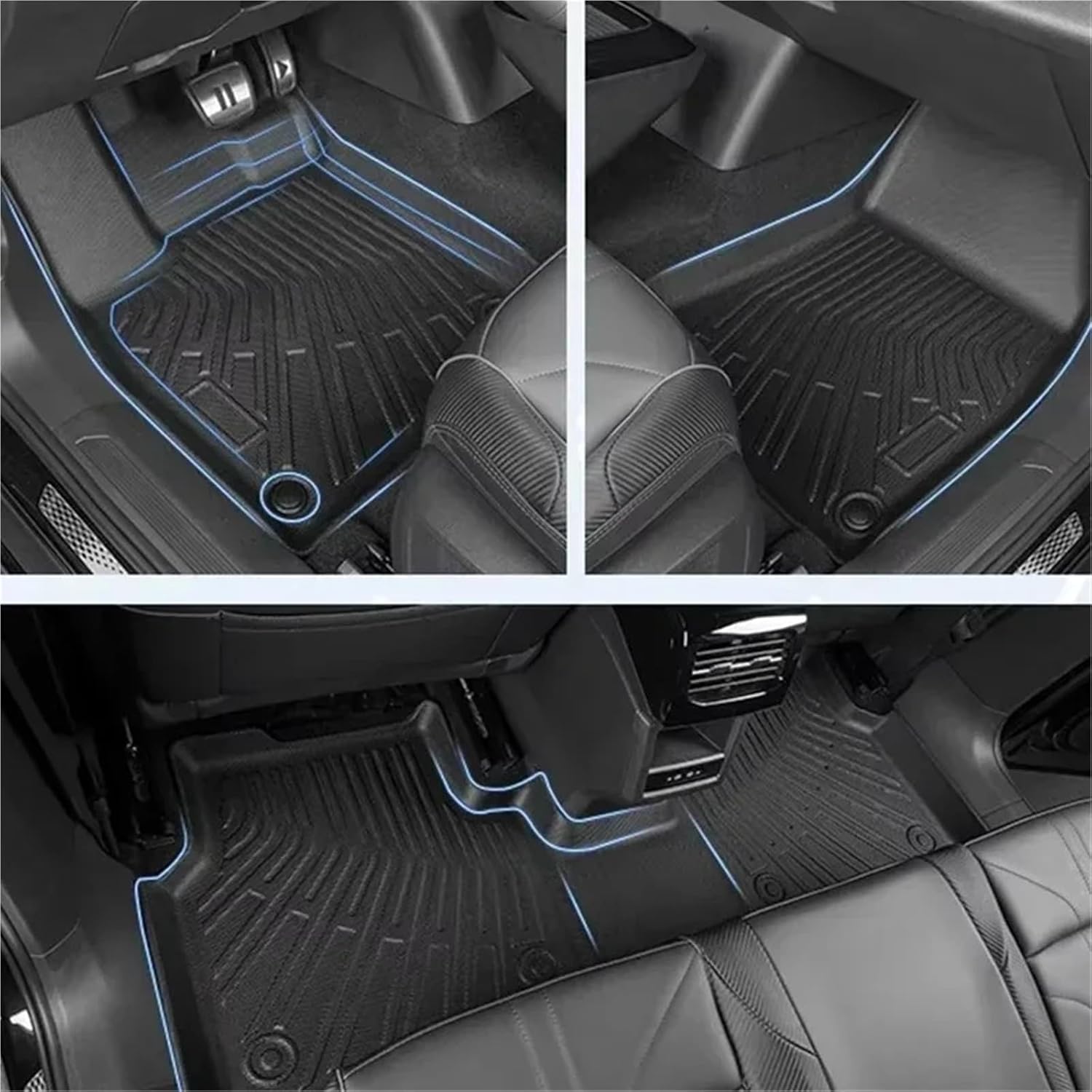 TPE Full Coverage Car Floor Ma - Car Floor Mat Rubber 评论和价格