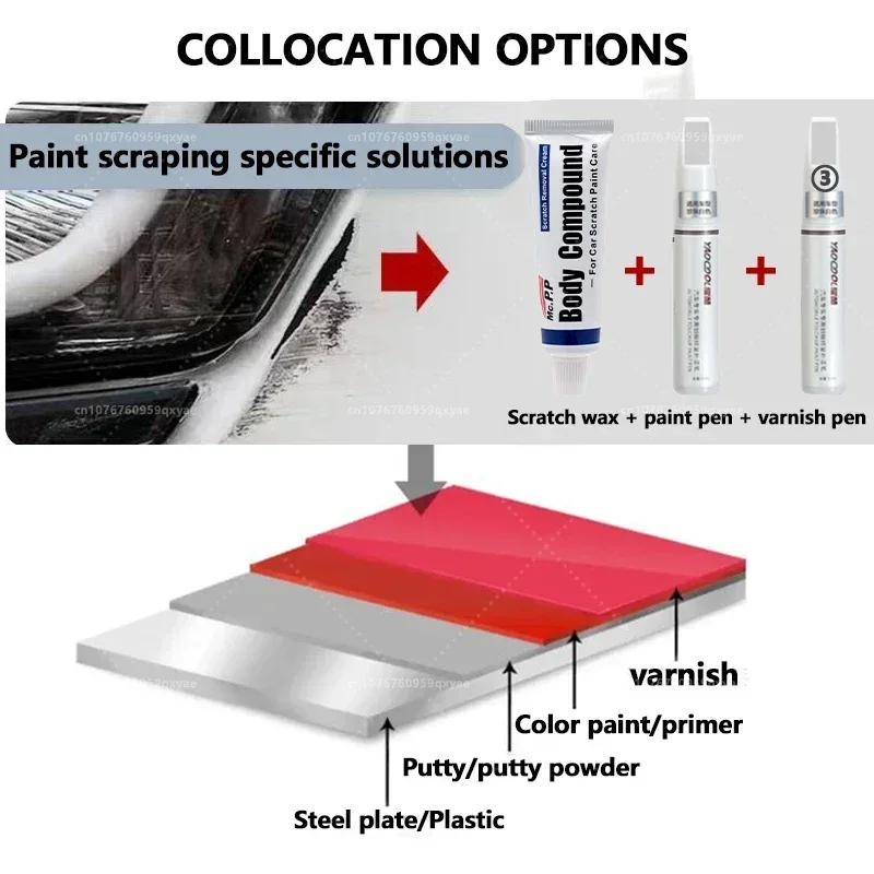 For Toyota Corolla Car Touch U - Car Scratch Remover Pen 评论和价格