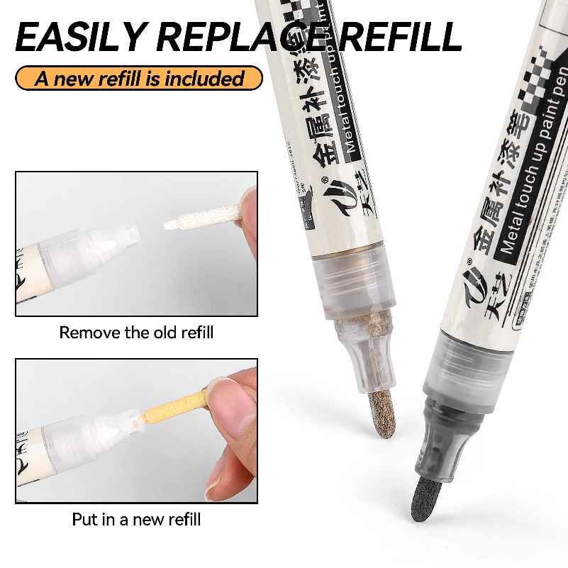 Car Touch Up Paint Pen Univers - Car Scratch Remover Pen 评论和价格