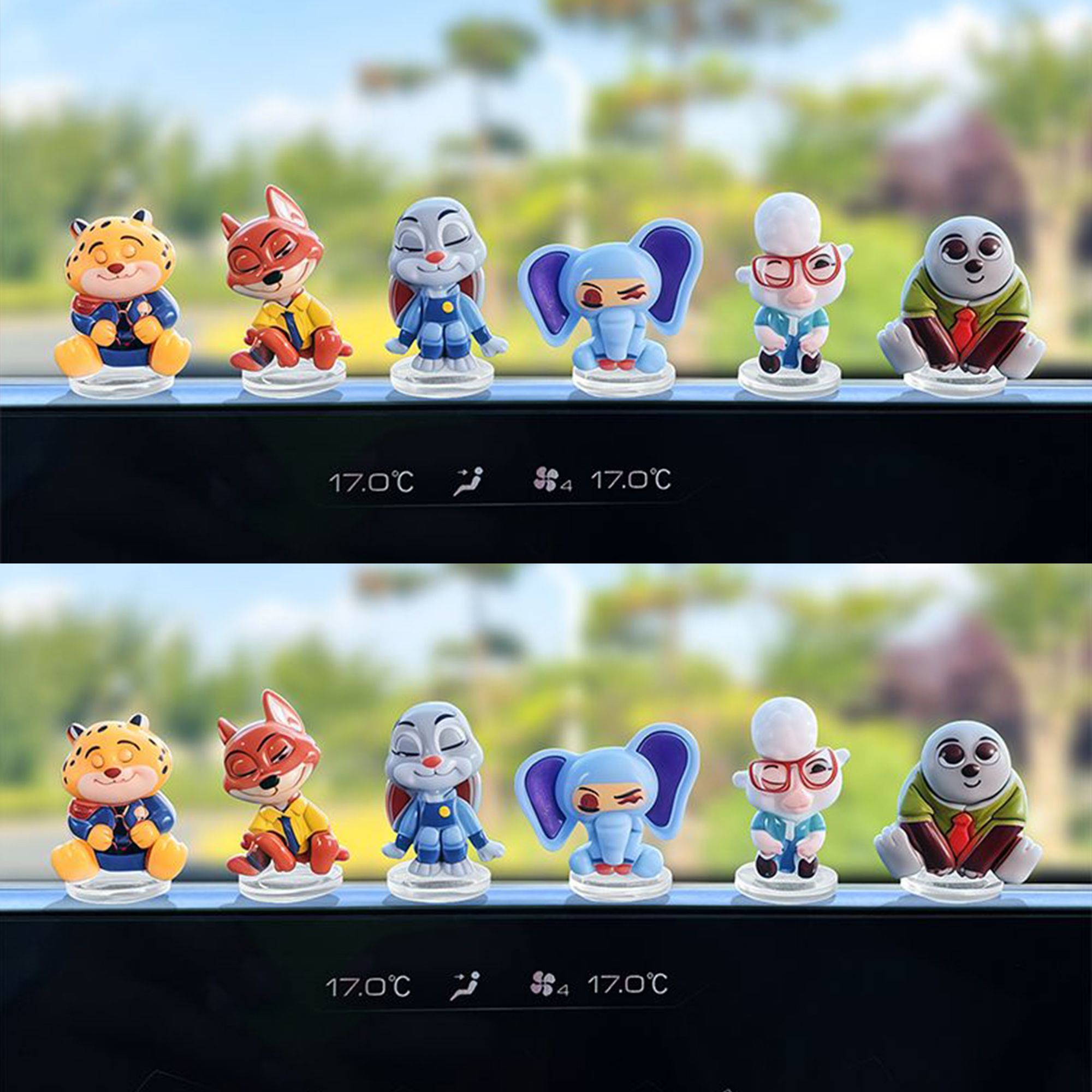 Zootopia cartoon car ornament  - Car Accessories For Decoration 评论和价格