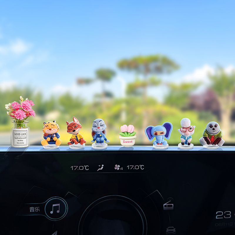 Zootopia cartoon car ornament  - Car Accessories For Decoration 评论和价格