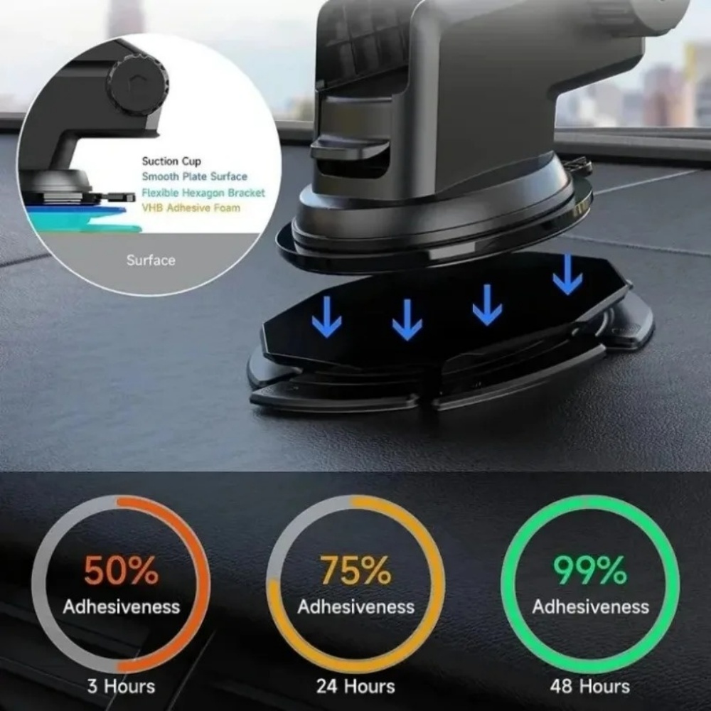Car Dashboard Suction Cup Cell - Car Accessories Phone Holder 评论和价格