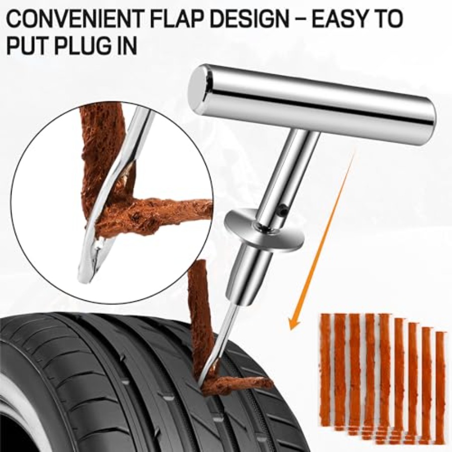 Solid Stainl Steel Tire Repair - Car Emergency Tool Kit 评论和价格
