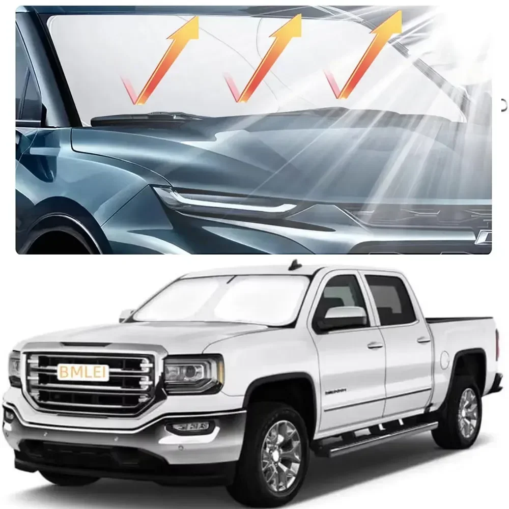 Car Front Window Sunshade UV P - Automatic Car Sunshade 评论和价格