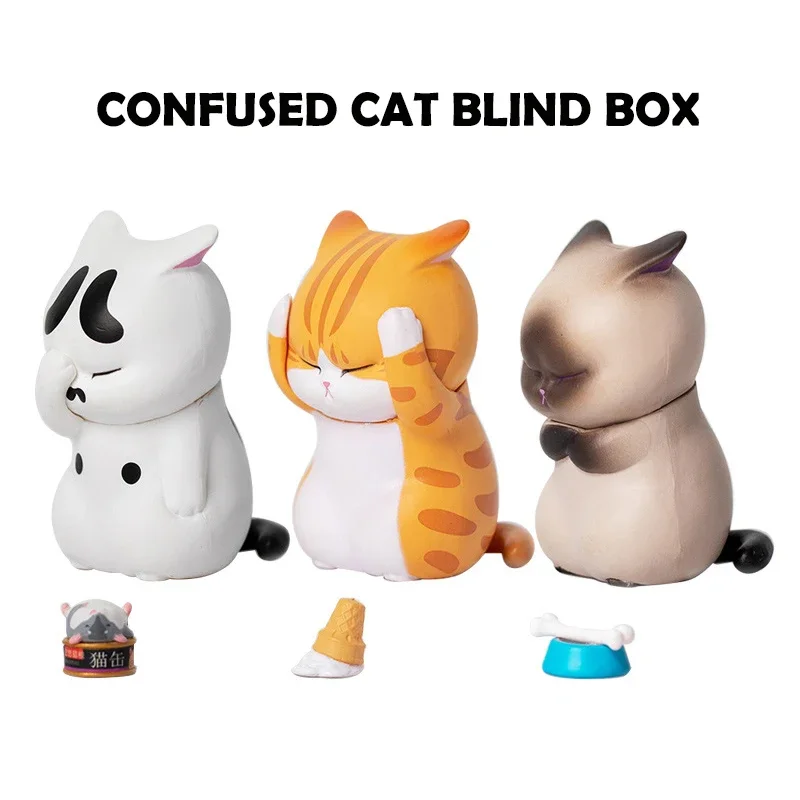 Thinking Cat Blind Box Cute An - Car Accessories Girly 评论和价格