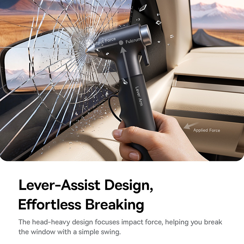 Baseus GoTrip DT2 Car Safety H - Car Emergency Tool Kit 评论和价格
