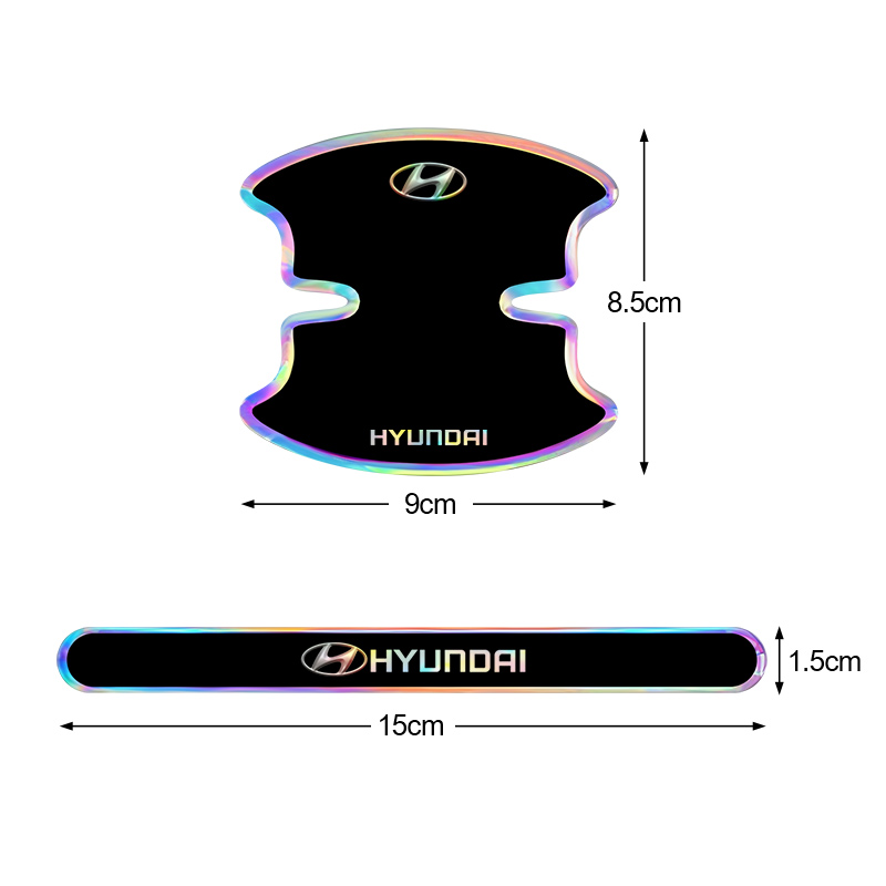 4/8Pcs Car Threshold Sticker w - Car Accessories Sticker 评论和价格